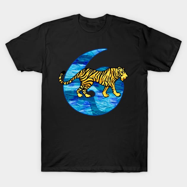 Year of the Water Tiger T-Shirt by Olooriel